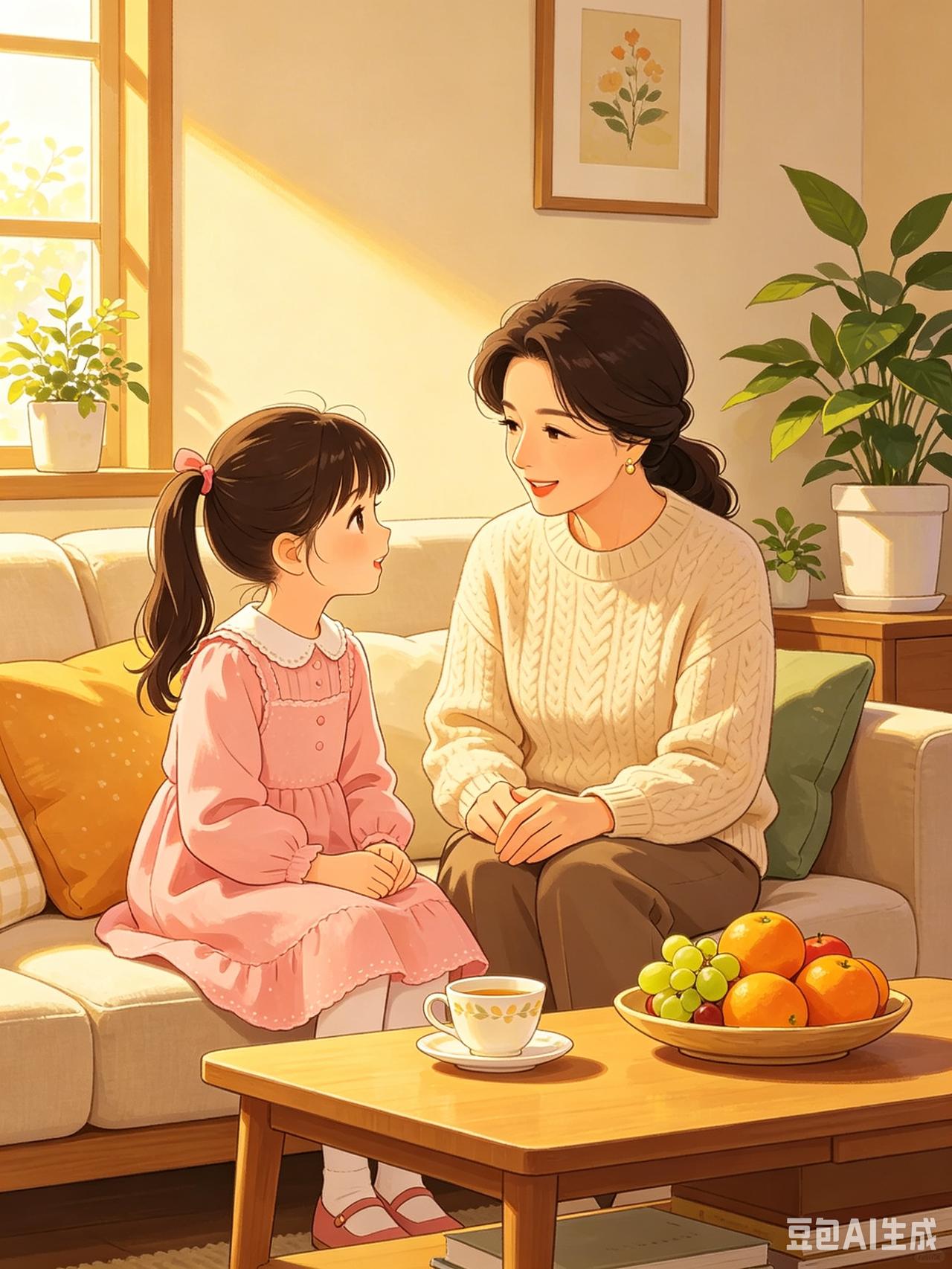女儿：妈，有个男生总向我表白，我对他一点感觉都没有，怎么委婉拒绝，又不让他难堪啊