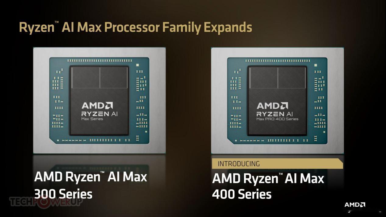 【AMD锐龙AI Max 400发布】5月21日，AMD正式发布了全新的锐龙AI