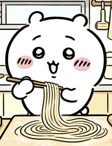 吉伊卡哇灵感共创夏日企画小小的厨房热气腾腾三人各司其职忙活一整天一碗满满可爱的拉