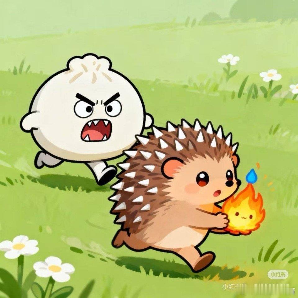 这图看起来次次在保护小炭火 ​​​