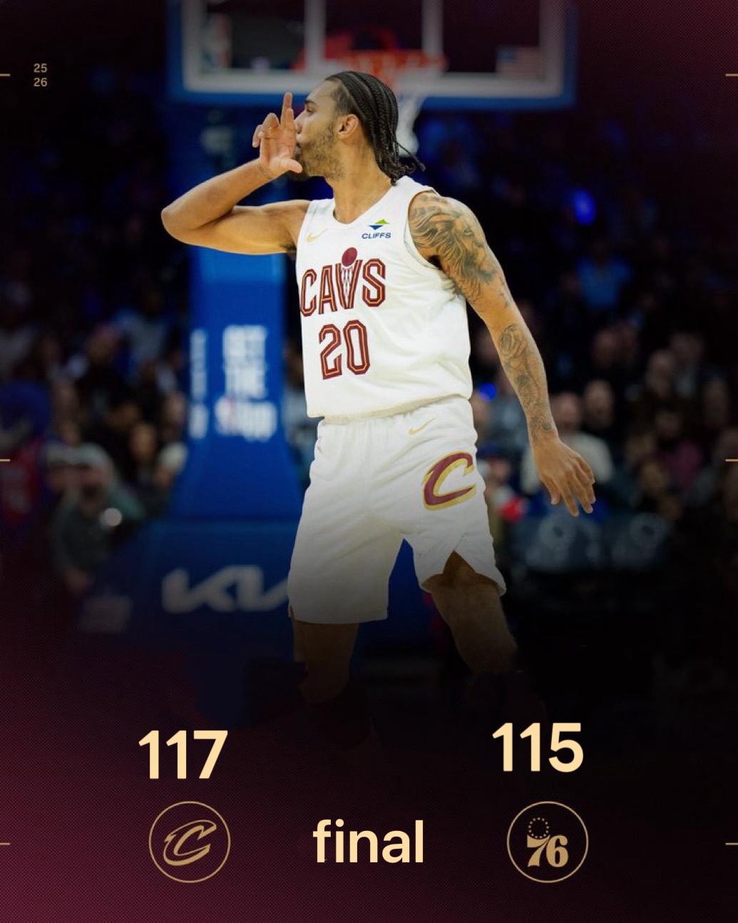 1月 17日NBA常规赛战报（6场）：

骑士117-115    76人
鹈鹕