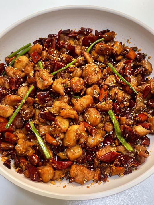 我的下酒神器！！鲜香麻辣的辣子鸡！