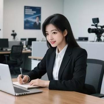 职场精英女性，专注工作中的美好瞬间职场气质女人 职场女性 女性职场能力 精致职场