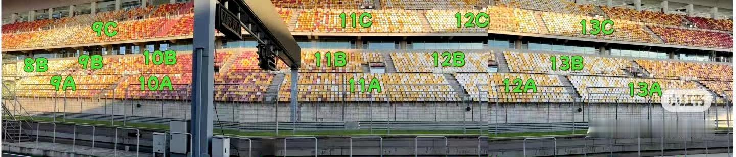 图1谁干的，我真一天要被摩托笑鼠[允悲]存一个赛场座位图。 ​​​