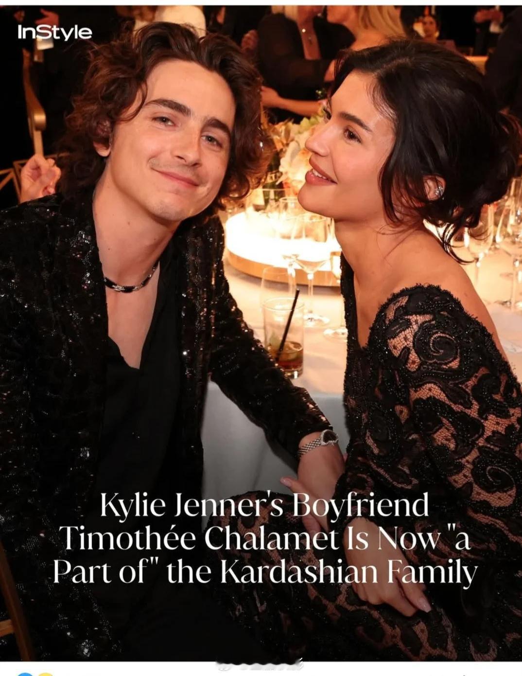 “甜茶”进入卡戴珊家族我们应该称他为 Timothée Kardashian吗？