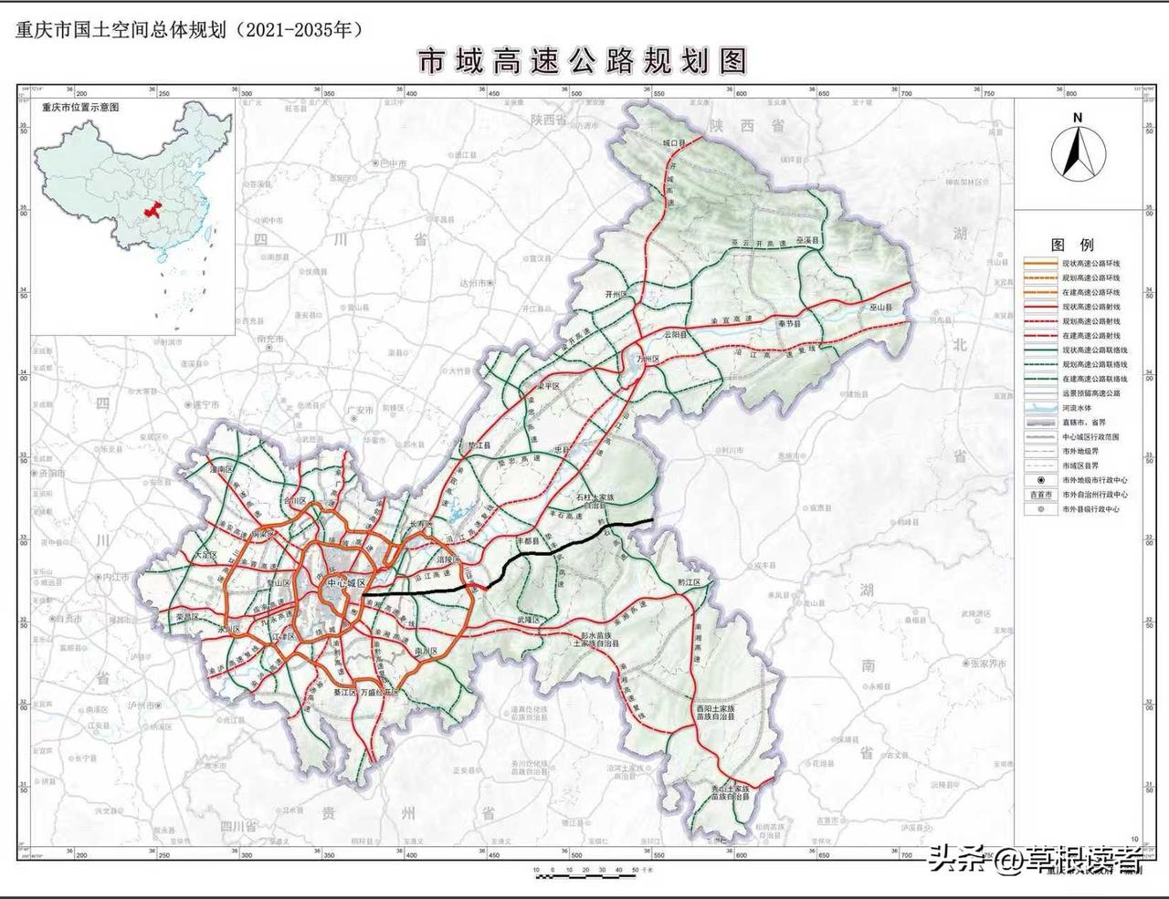 重庆规划的重庆南岸至湖北利川高速，就是用来对接宜昌至来凤高速
重庆高速路网规划中