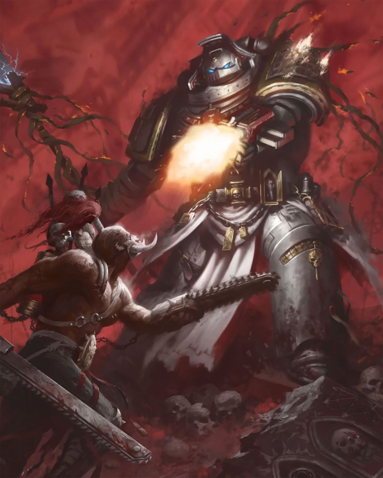 战锤40k 灰骑士by Dan Watson 