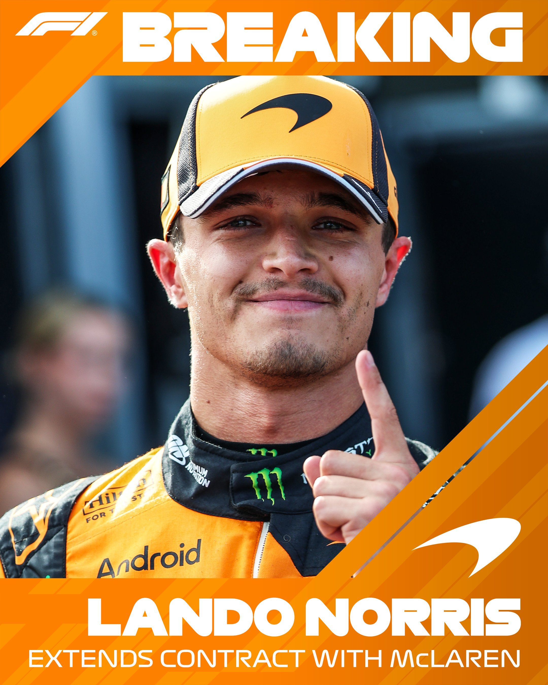 🚨官方：诺里斯和迈凯伦车队续约至2030年！F12026F1意大利大奖赛 ​​