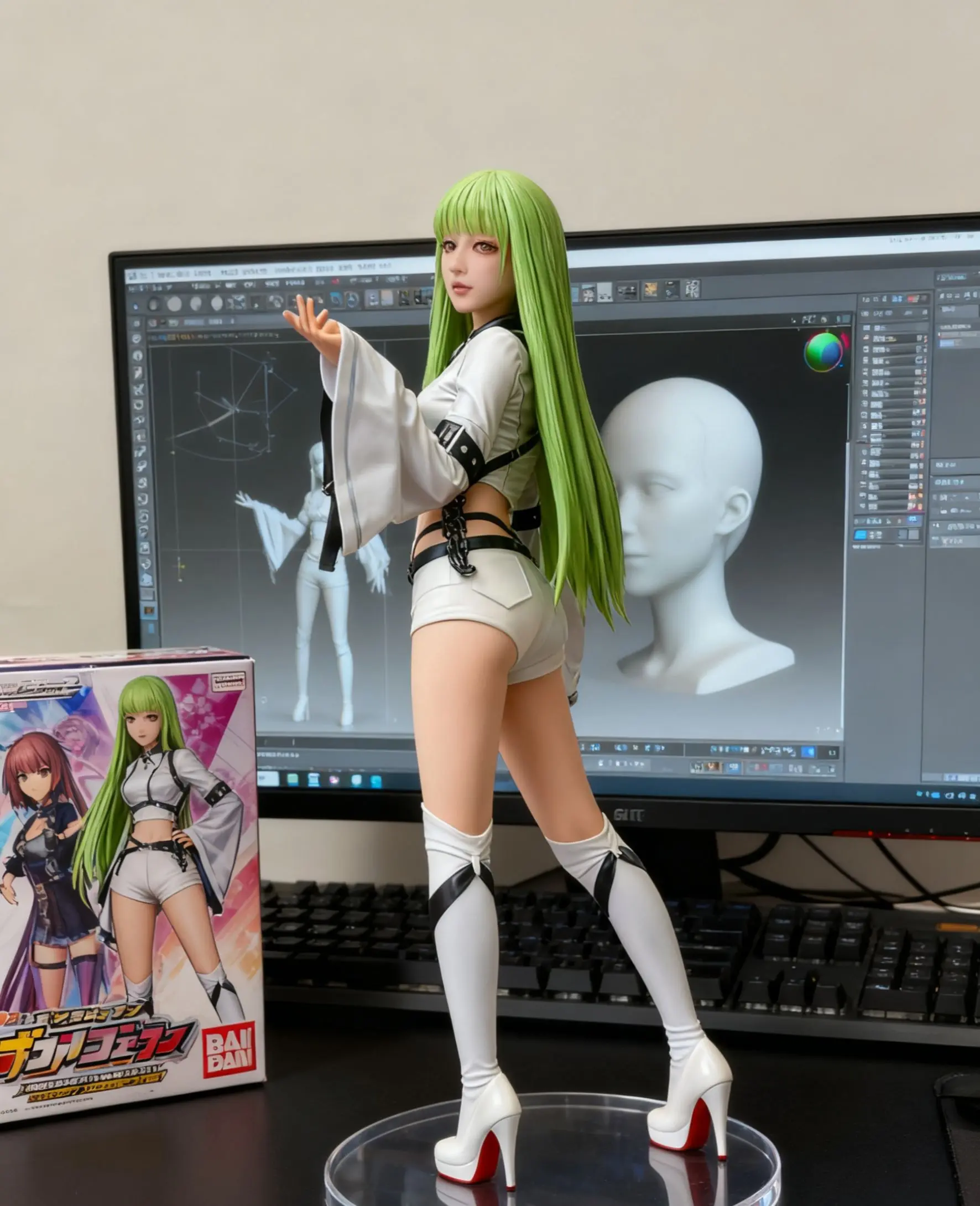 手办模型 这腿又长又白又细 cccos cosplay cos手办
