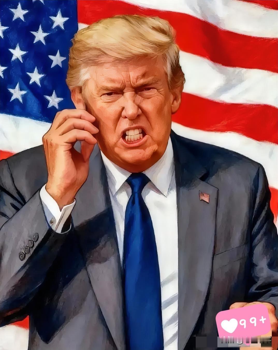 特朗普怒了！
4月27日电， 特朗普又开口了，这回对准的不是中国，不是伊朗，而是