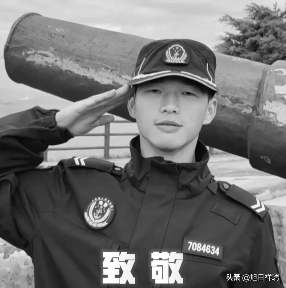 痛心！25岁海警谯禾林执法现场画面公开，刚值完13小时夜班追缉走私艇，被恶意冲撞