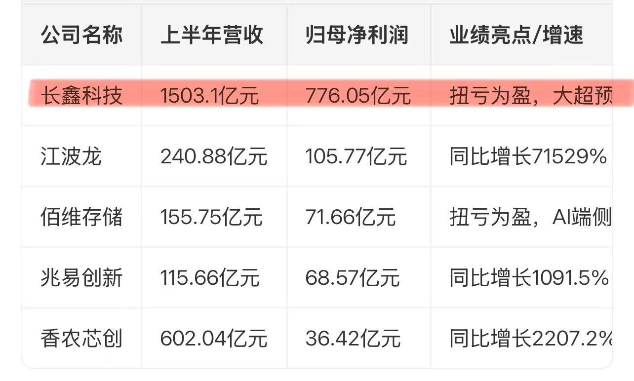 其实很多科技公司都是光头市值，不赚钱但这几家是吃了周期红利，是为数不多能能赚大钱