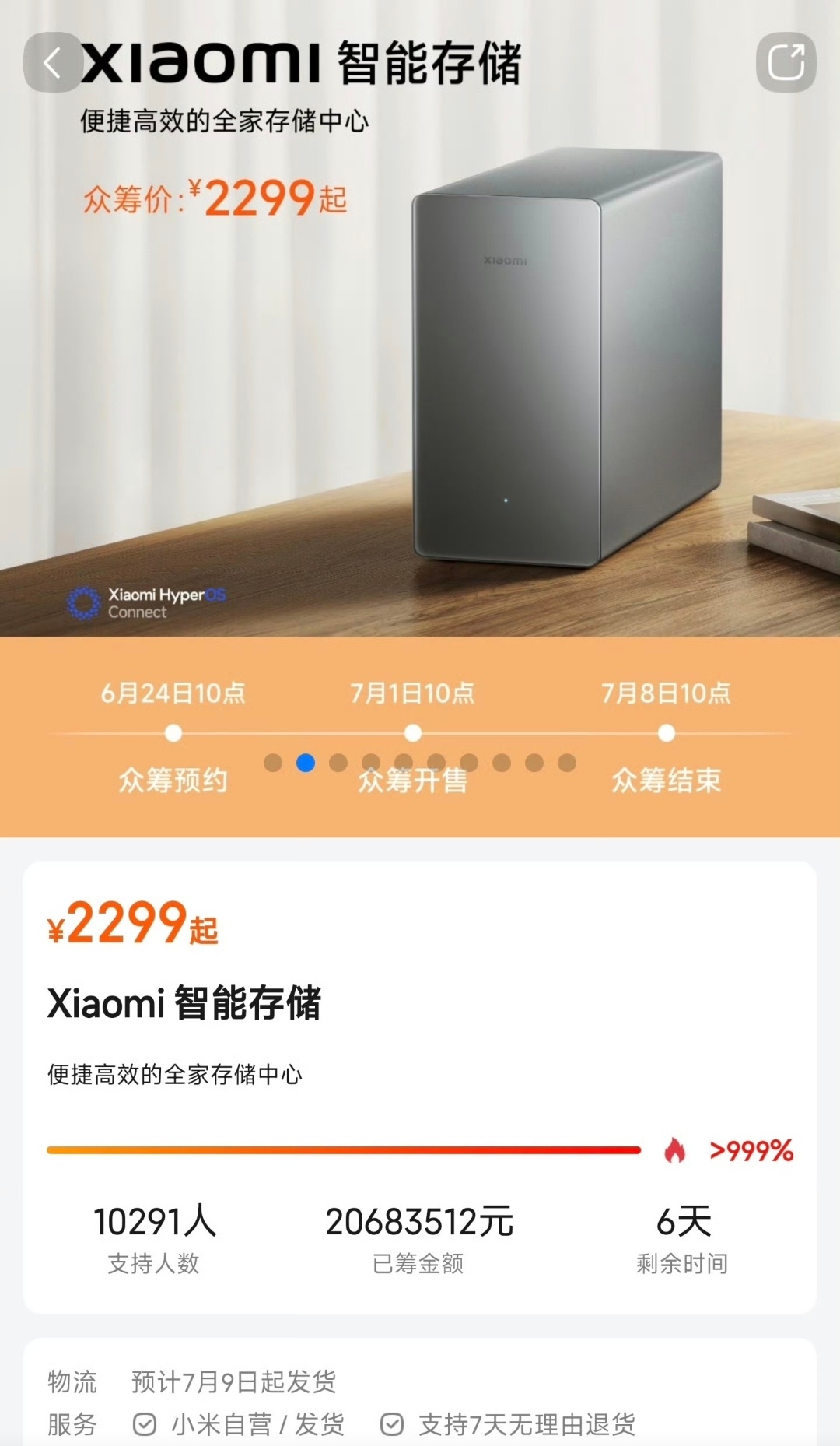 真牛掰啊！小米NAS众筹了2000多万有没有同学约上的？买的都是哪个版本？ 