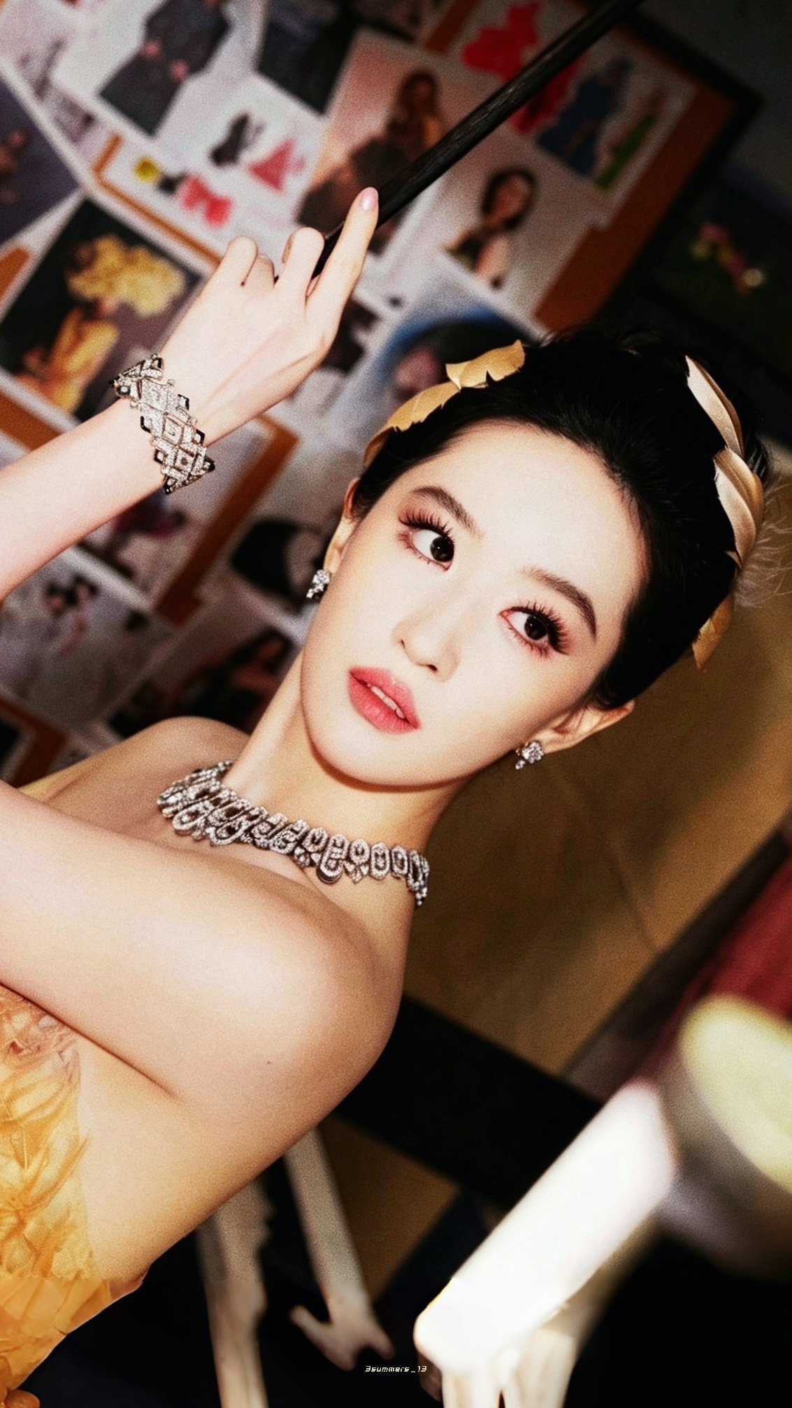 刘亦菲｜vogue时尚之力盛会  浓郁的色彩 浓郁的美🧡 刘亦菲 ​​​