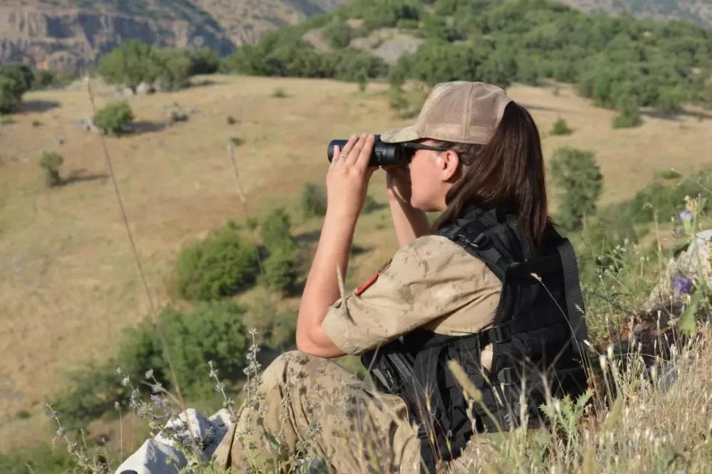 土耳其乡村卫队女兵