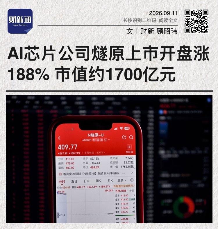 燧原科技暴涨面对时代的洪流，总会致富一批又一批人有的人看到的是机会，有的人看到的