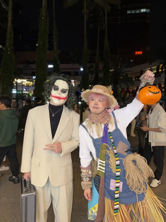 10.31实况！广州四海城万圣节太热闹了吧❗️❗️