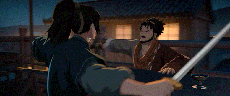 这才是二次元武侠该有的样子 动画电影预告一出，直接封神！令狐冲对决田伯光，动作流