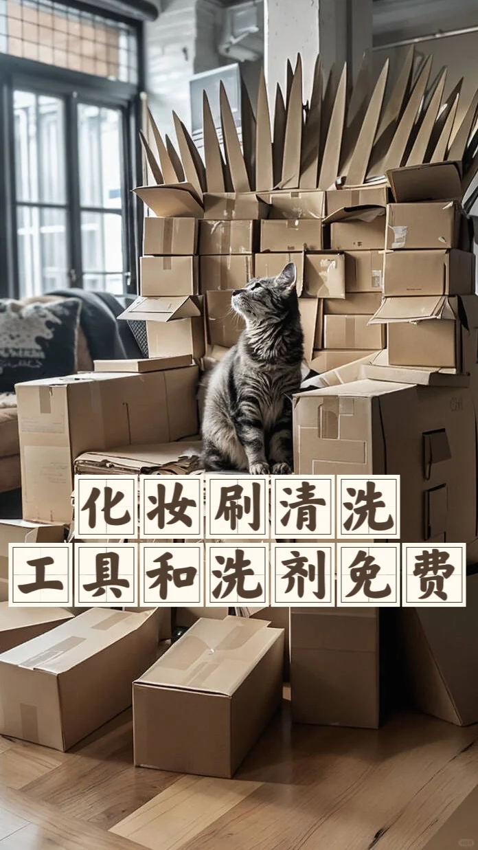 省钱经：化妆刷清理，用手边有的工具