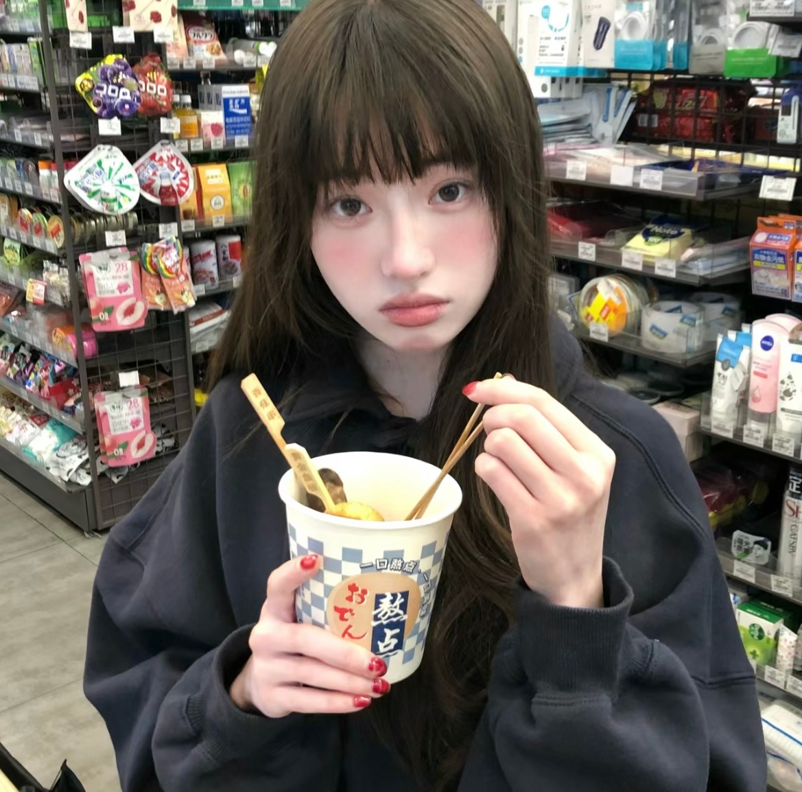 便利店拍照姿势参考🧃 ​​​