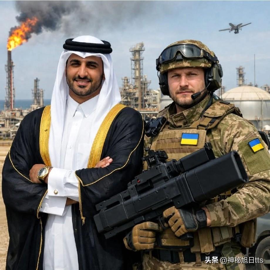 一个几乎让人无法想象的画面，现在，正在中东沙漠上真实上演。

乌克兰证实，他们已