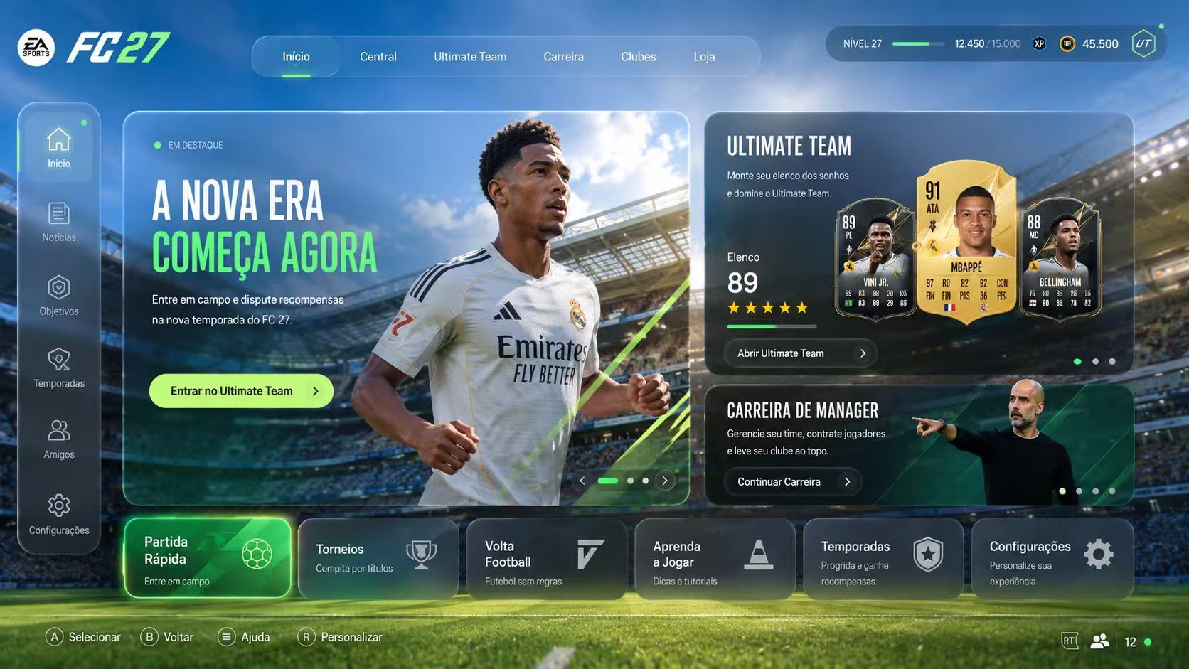 ✨《FC27》概念UI界面！easportsfcfc27