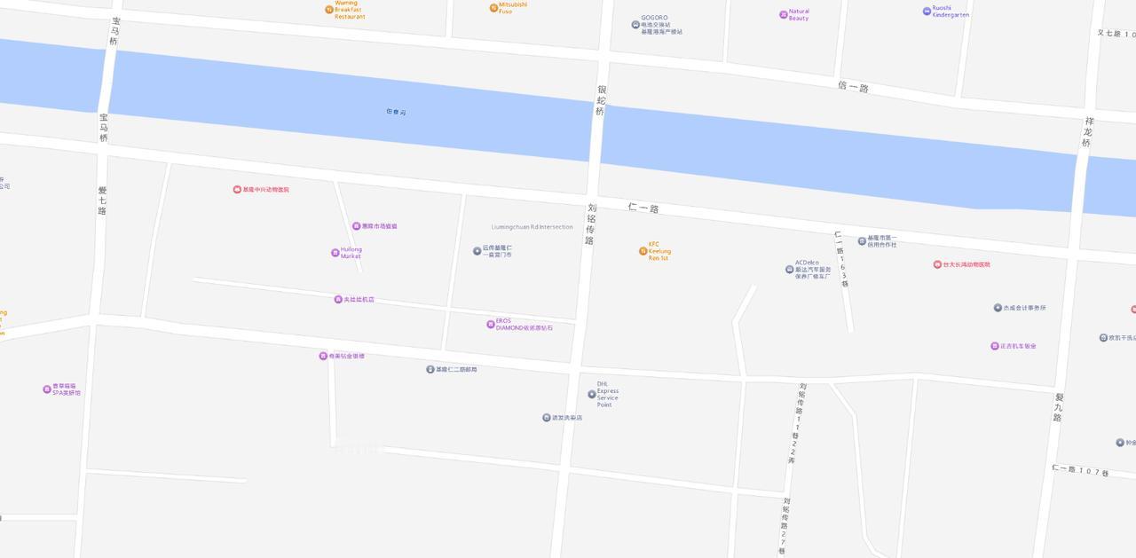 基隆市的道路从“爱一路”到“爱七路”都有，为什么没有“爱八路”。

大家都知道，