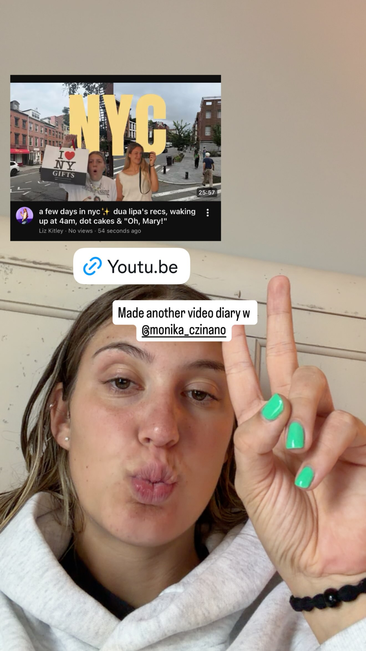 elizabethkitleyvlog我来了🤗 