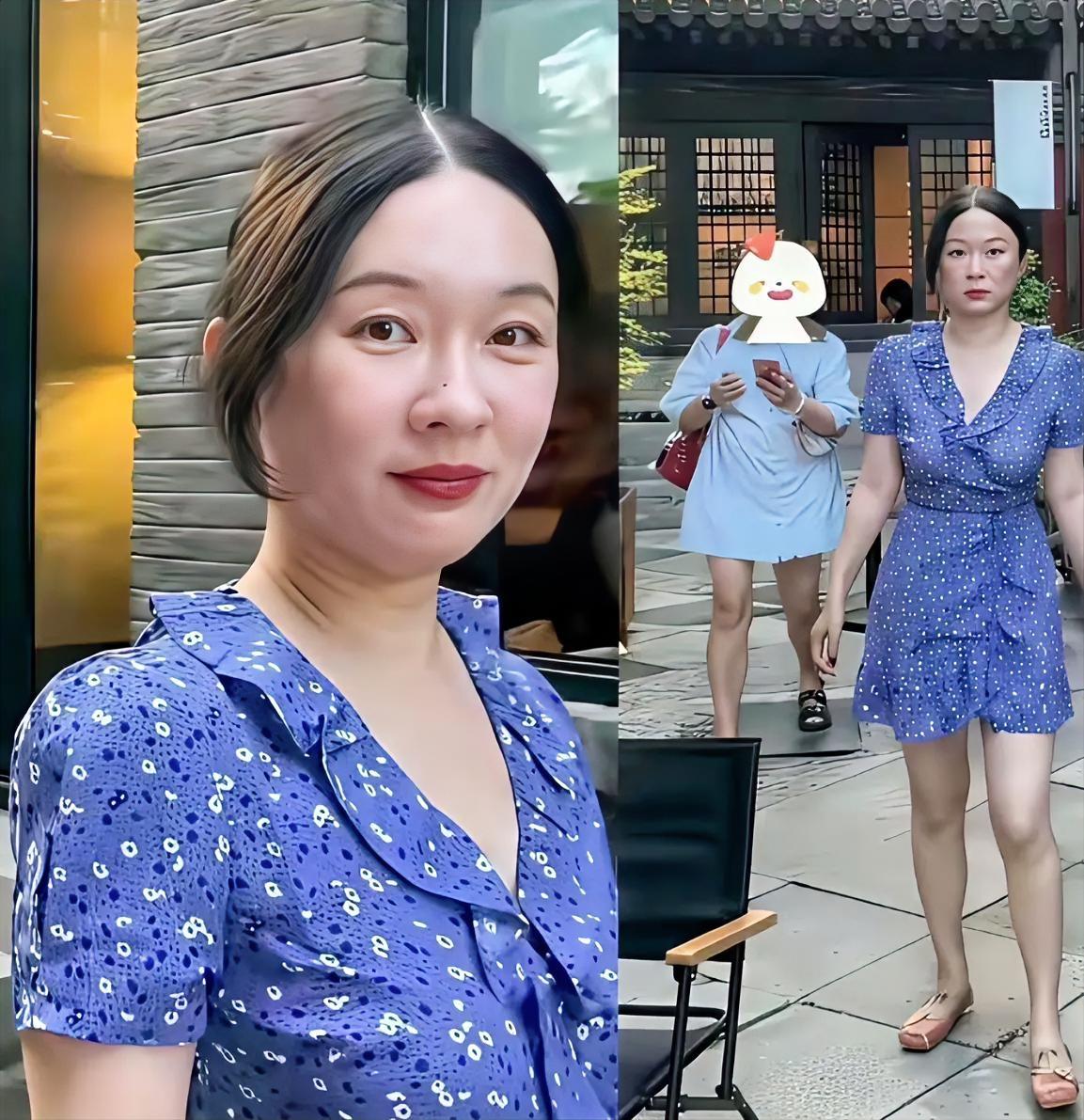 白瞎我看了那么多年电视，原来倾国倾城的女神，路人下的颜值就像一个农村大妈。