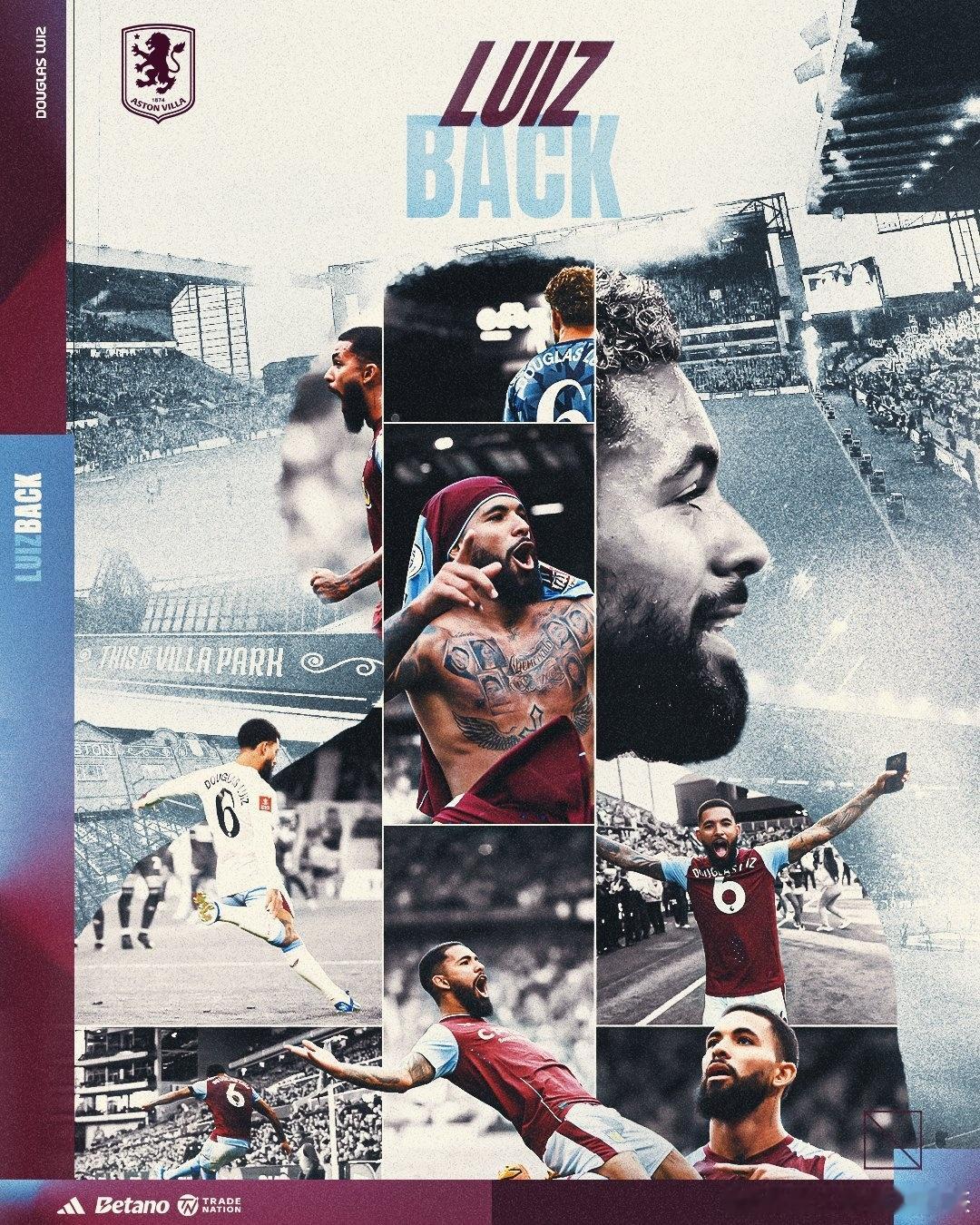 2月22日讯 据意大利记者斯基拉报道，维拉对道格拉斯·路易斯表现感到满意，计划今