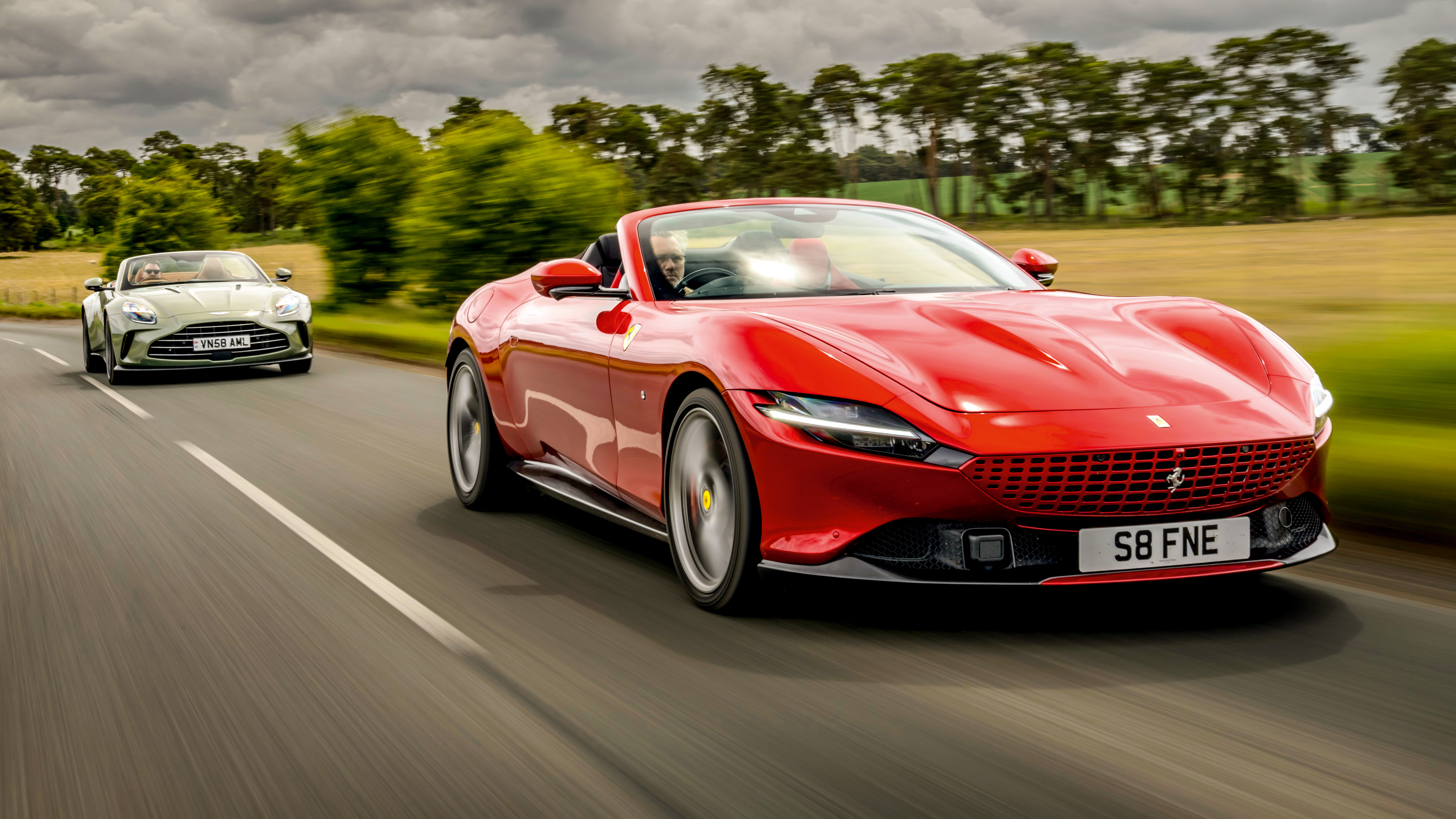 Ferrari Roma Spider & Aston Martin Vanta