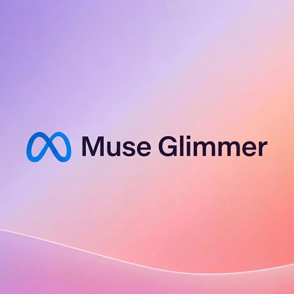 Meta今天发了一个新模型，Muse Glimmer，300亿参数，单张显卡就能