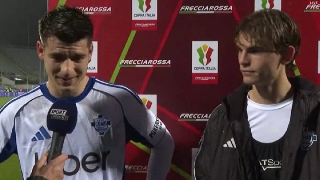 莫拉塔：“如果尼科·帕斯下赛季留在科莫，我会免费在这里踢球（笑）。”halama