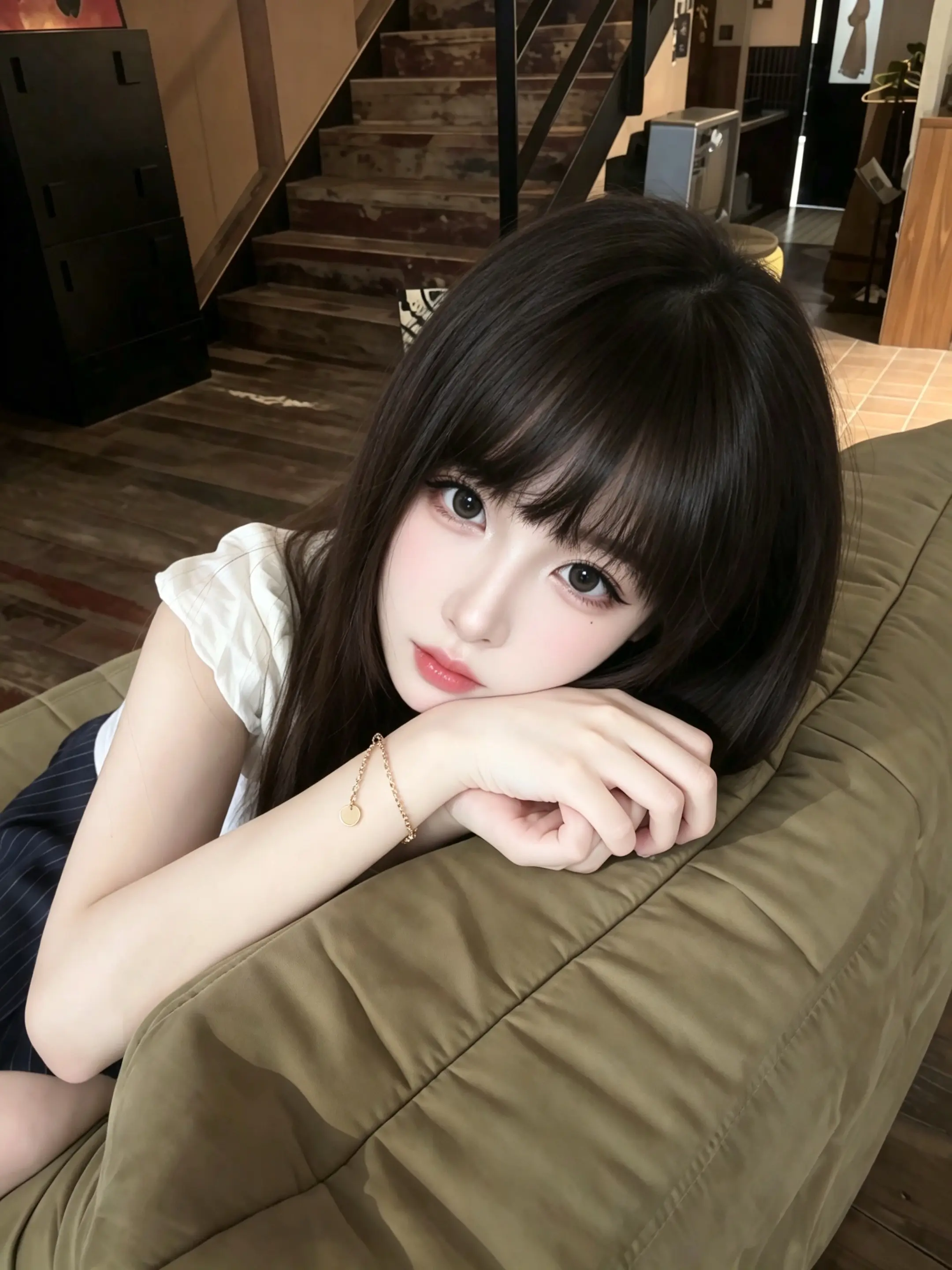温柔女形象清新淡妆造型 数媒零基础学习 高颜值清纯美妆 女生图技巧教学 美妆建模