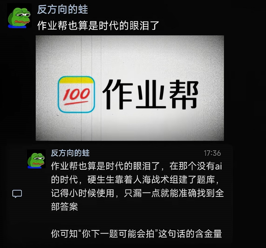 AI快速发展带来的时代的眼泪：作业帮 