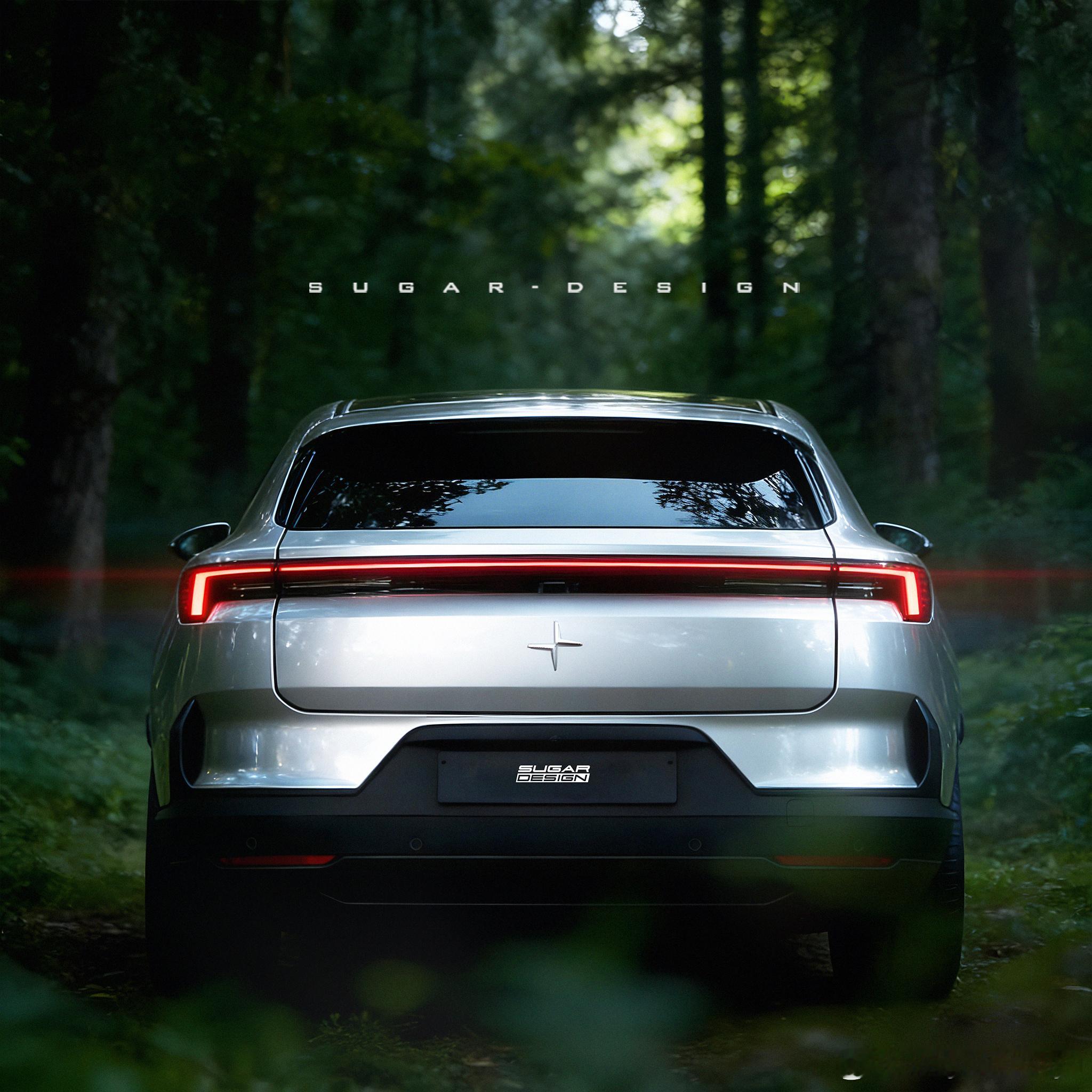 新车前沿预览我与汽车的日常 极星4旅行车新车预览！没想到，极星还有高手竟然要基于