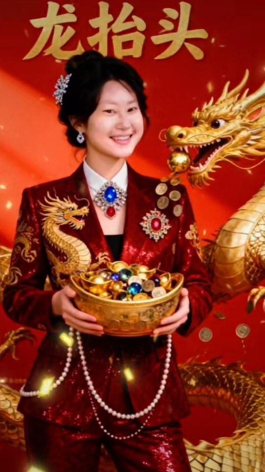 龙抬头，好运来！🐉💰🎉
