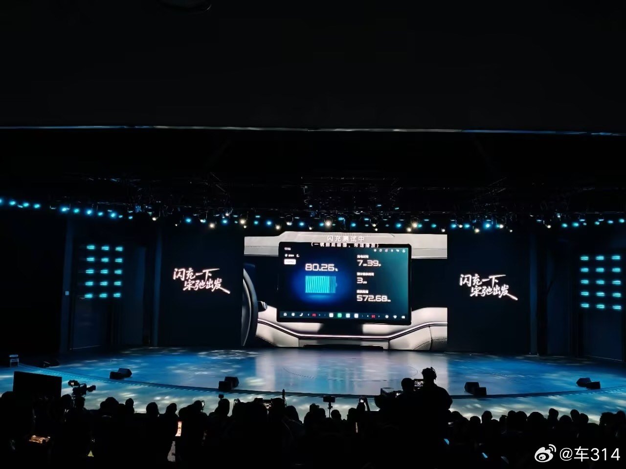 来了来了！已经到达比亚迪宋Ultra EV上市发布会的现场，之前预售价是15.5