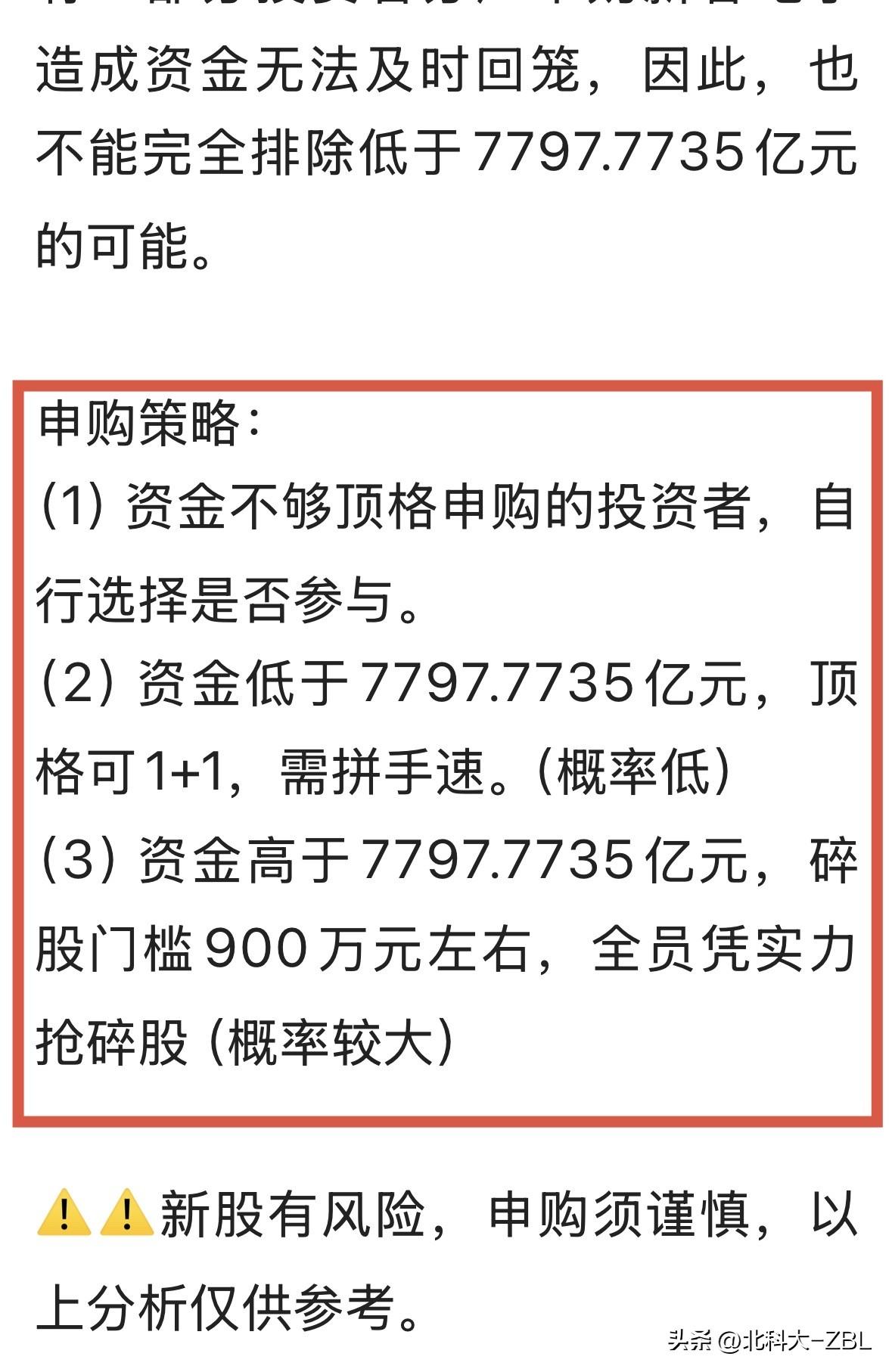 【快递】 彩客科技开奖了

彩客科技本次采取了“缩股提价”发行，新股发行数量从1