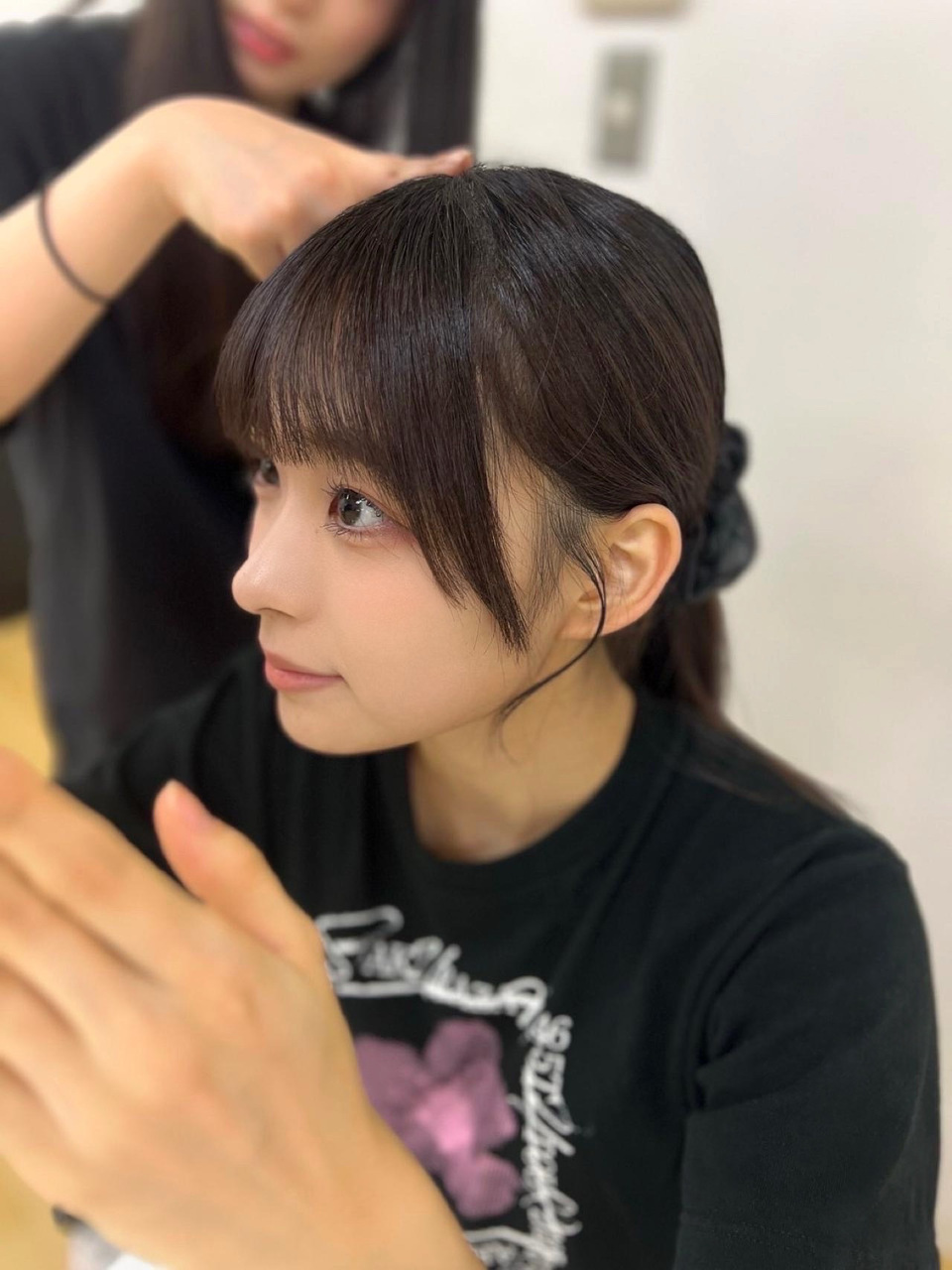 松本和子「これは、レッスンでボロボロになる前のわこさん。後ろで猫耳をしているのは