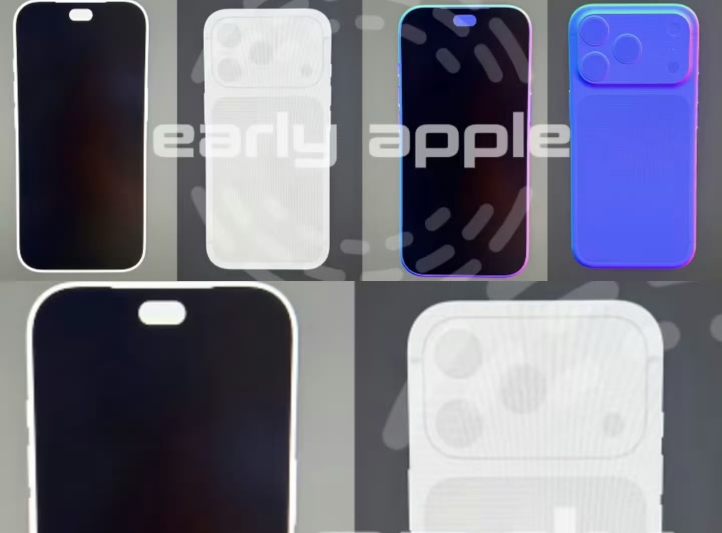 iPhone18Pro渲染图出来了，要改成小药丸屏了😂这下又要迎来新的屏幕造型