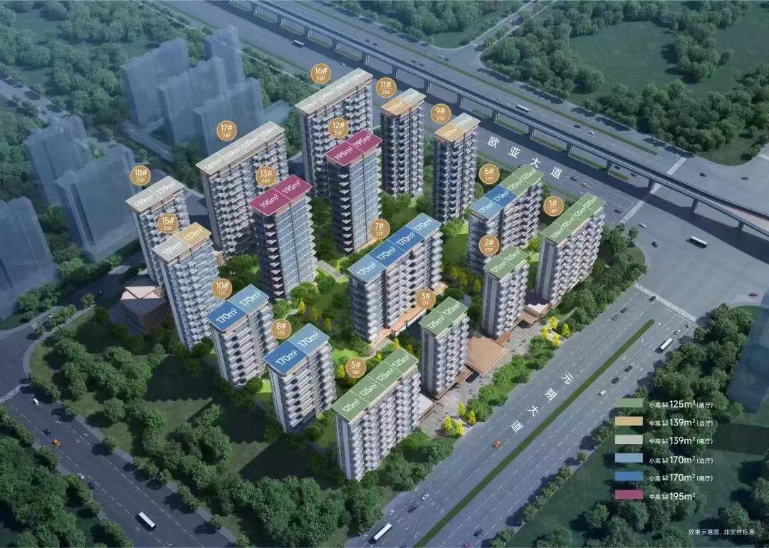 快讯！日前，西安住建局官网公示了浐灞国际港奥体板块纯新盘“绿城润百合项目”首批房