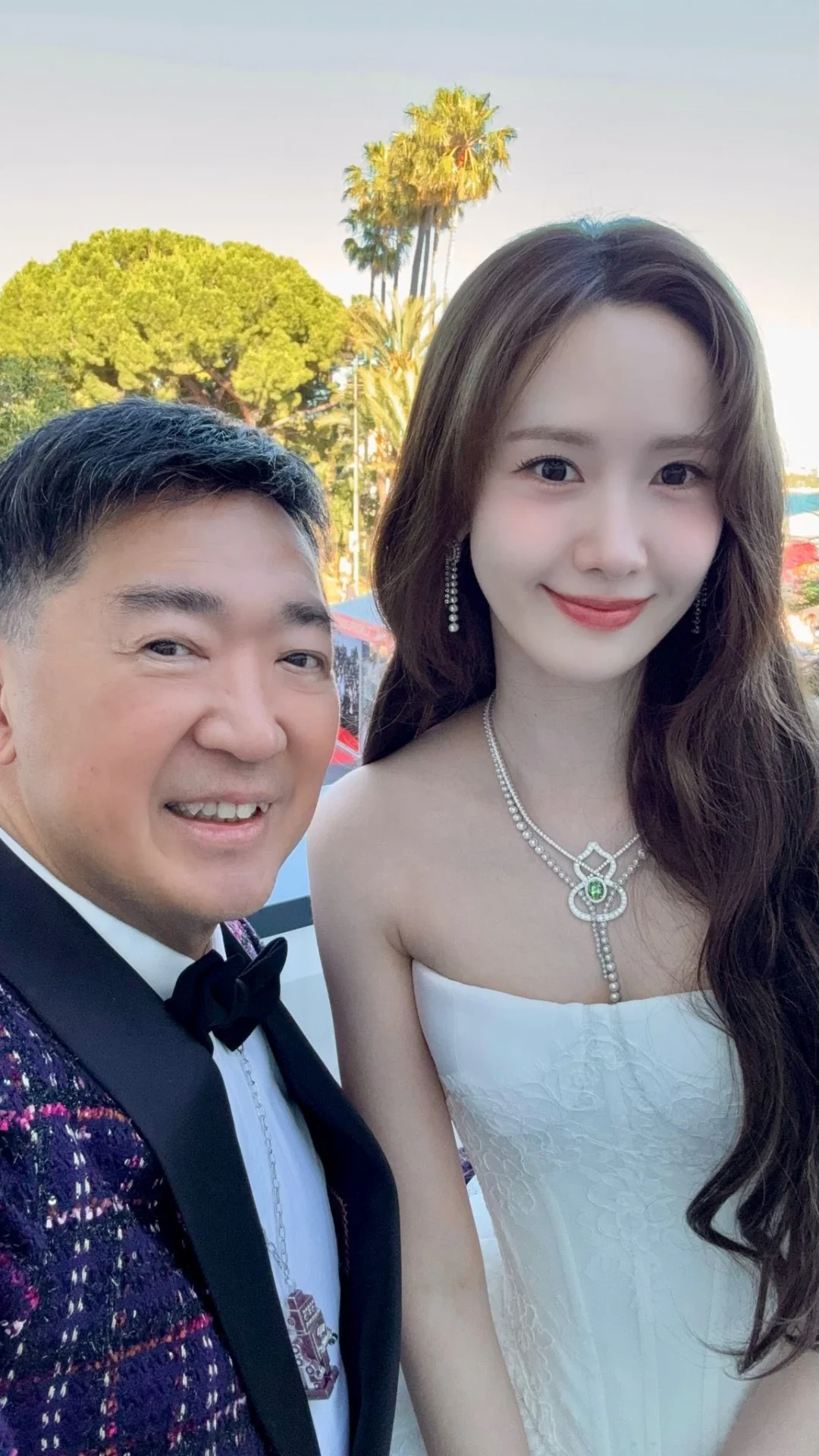 林允儿在戛纳的每一帧都像画报😭