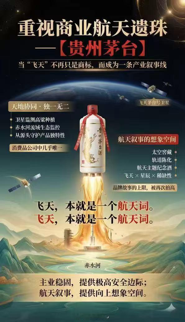 飞天茅台啊，商业航天概念