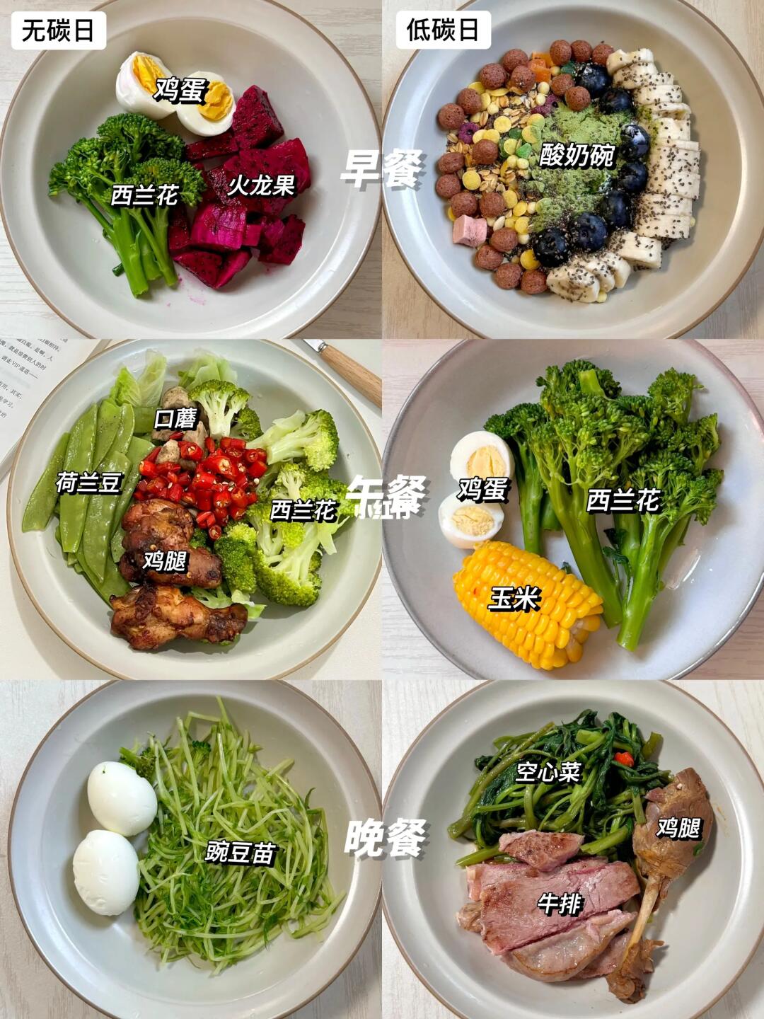 已瘦32斤｜碳循环一周减脂餐不重样｜快乐减脂