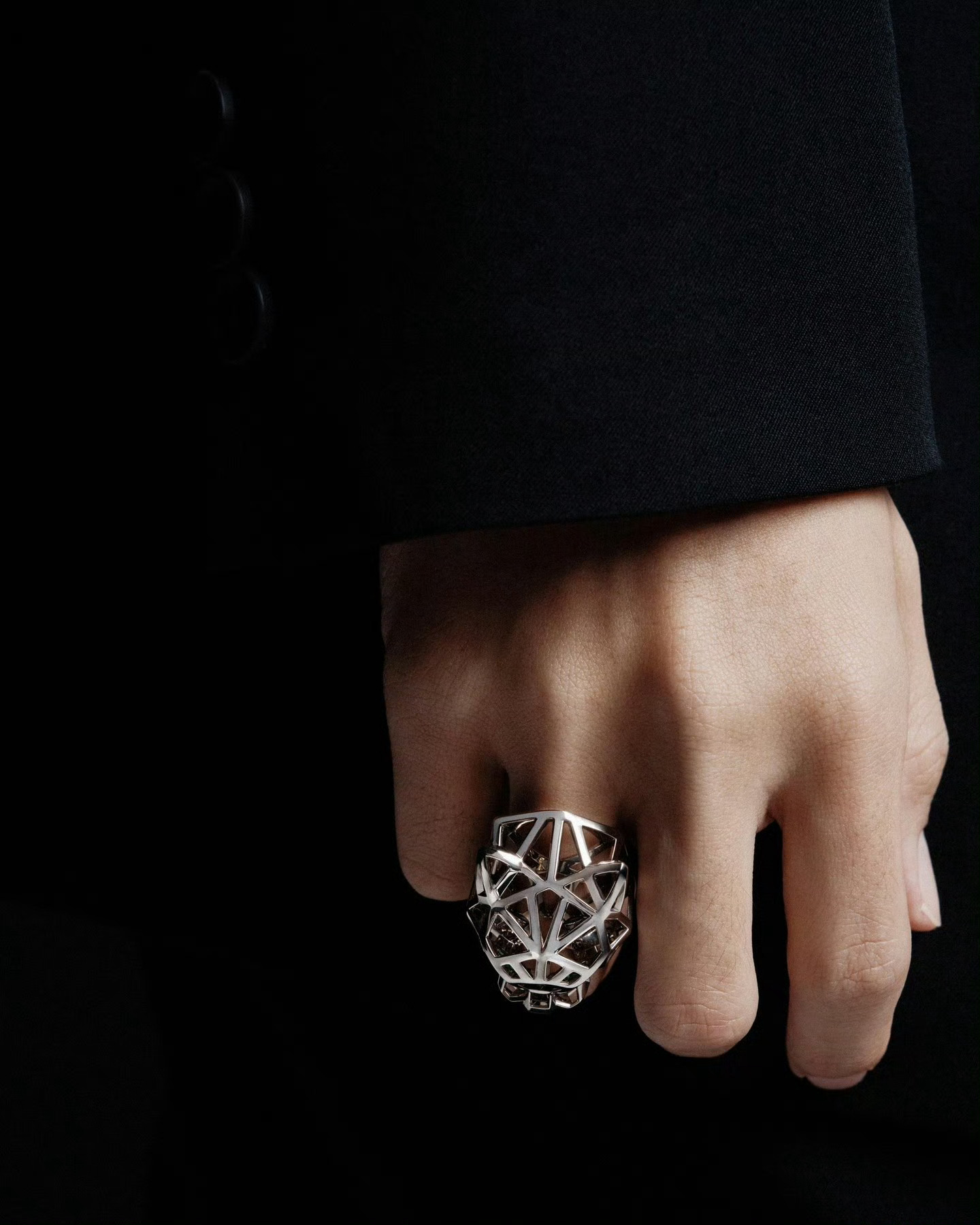 李现 in Cartier 💎💕 品牌大使演绎的猎豹系列珠宝，从硬朗轮廓到指