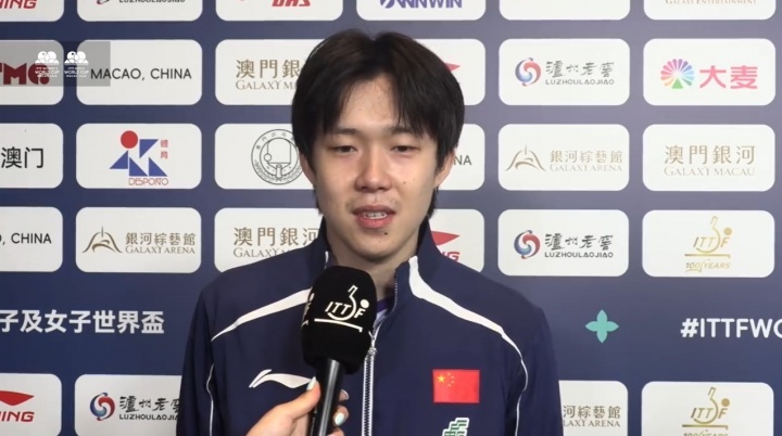 王楚钦说一切不容易都值了【世界杯单打首冠！王楚钦：一切不容易都值了，每天都像最后