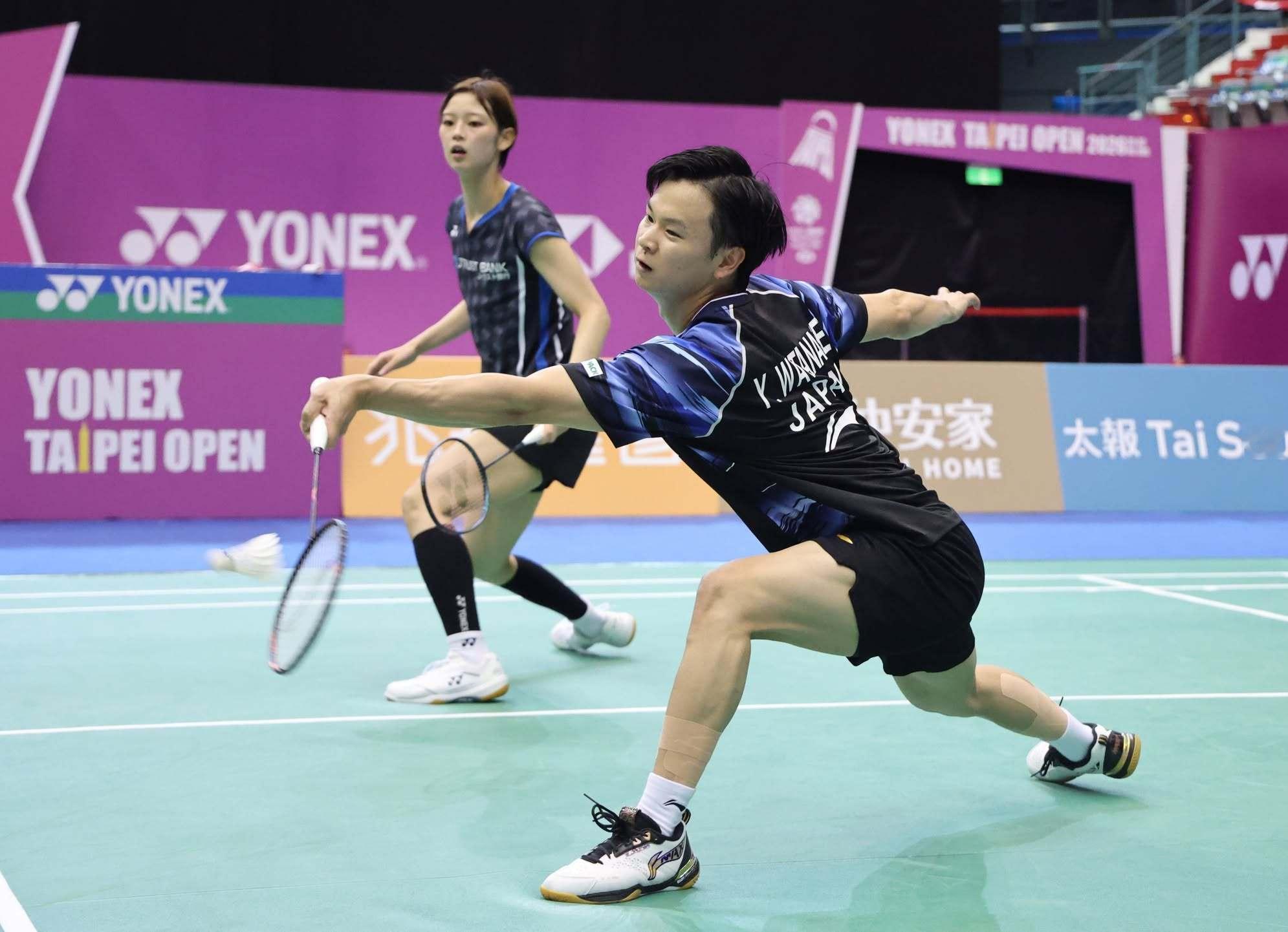 2026年羽毛球世锦赛 渡边勇大/田口真彩🇯🇵 21-14、21-13 🇭