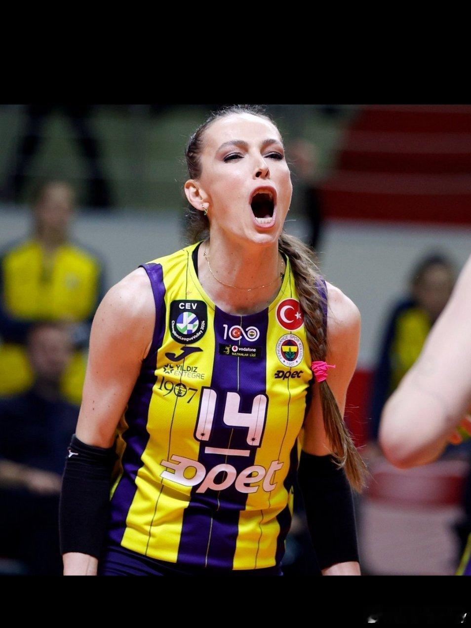 土耳其名将埃达为费内巴切已经效力了18个赛季。目前她已经同俱乐部续约了两年，届时