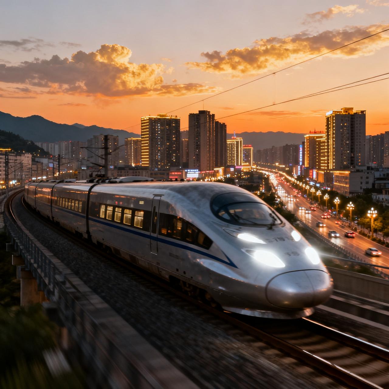 一路向西！
十堰最大机遇来了……
 
今年（2026年），西十高铁通车进入最后冲